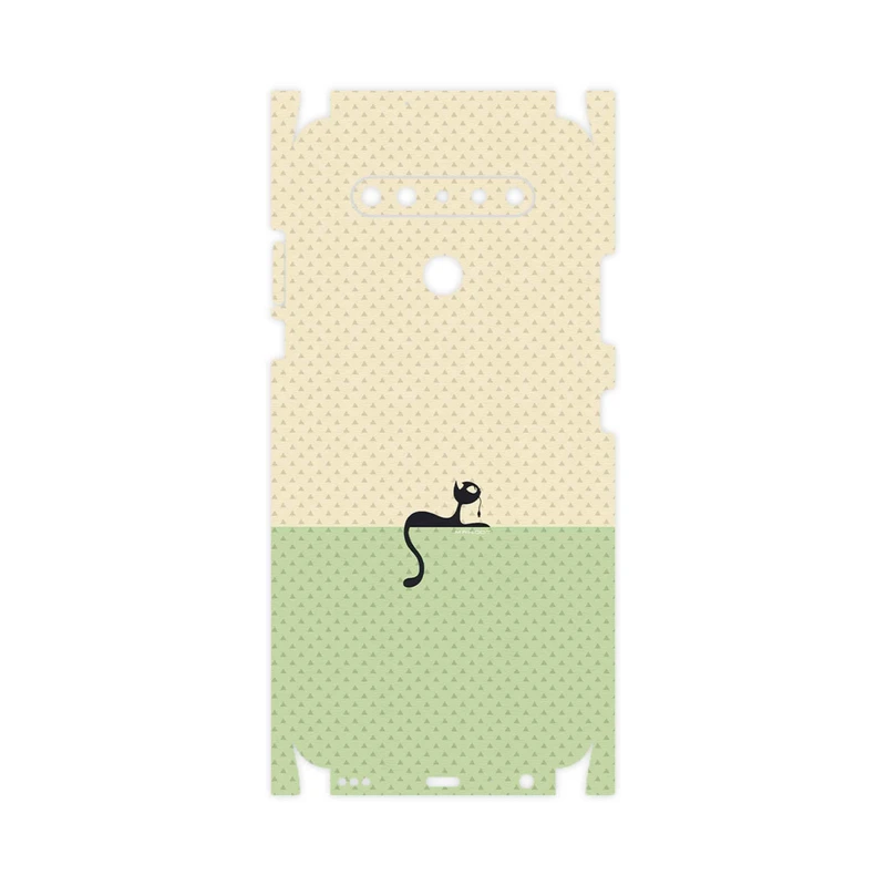 برچسب پوششی ماهوت مدل Minimal Internet Cat Icon-FullSkin مناسب برای گوشی موبایل ال جی K41s