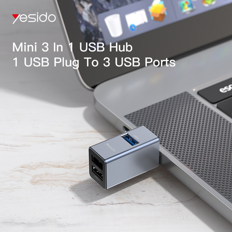 هاب 3 پورت USB یسیدو مدل HB14