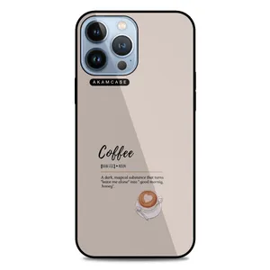 AKAM AMC-WA13PROMAX-COFFEE-16 Cover For Apple iPhone 13 Pro Max