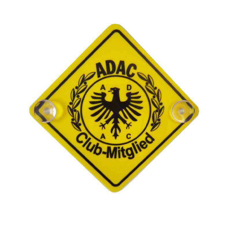 آرم پشت شیشه خودرو طرح ADAC
