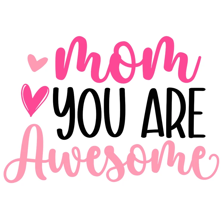 استیکر پارچه و لباس پاد آفرین مدل مادر کد DKST419