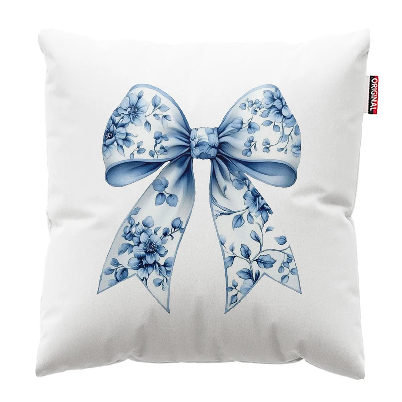  کوسن پاد آفرین طرح پاپیون کد 1432 سایز 30*30 سانتی متر