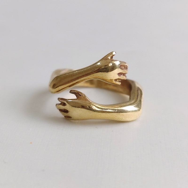 انگشتر زنانه مدل آغوش