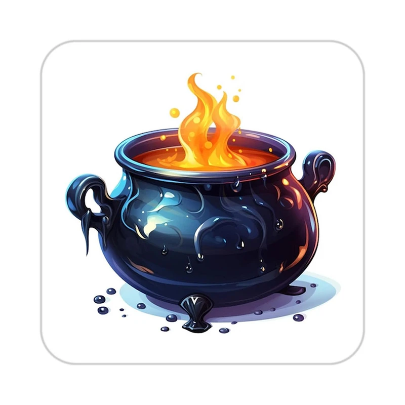 زیر لیوانی کاکتی طرح هری پاتر Harry Potter مدل mp41937