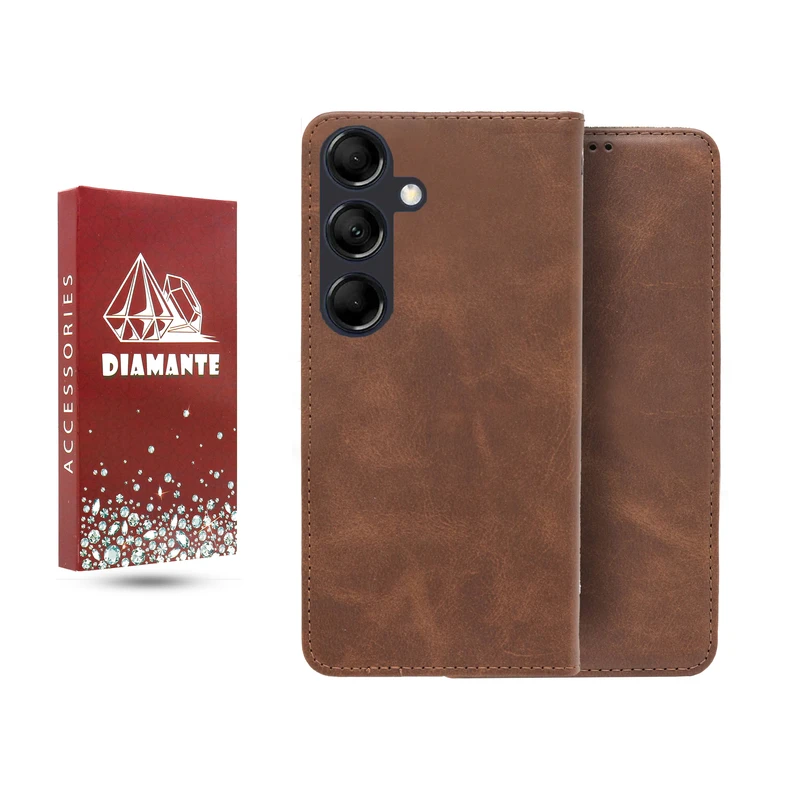 کیف کلاسوری دیامانته مدل قفل مگنتی مناسب برای گوشی موبایل سامسونگ Galaxy A36