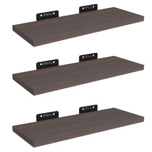 شلف دیواری دینیال مدل هرمی کد DN4015 مجموعه سه عددی