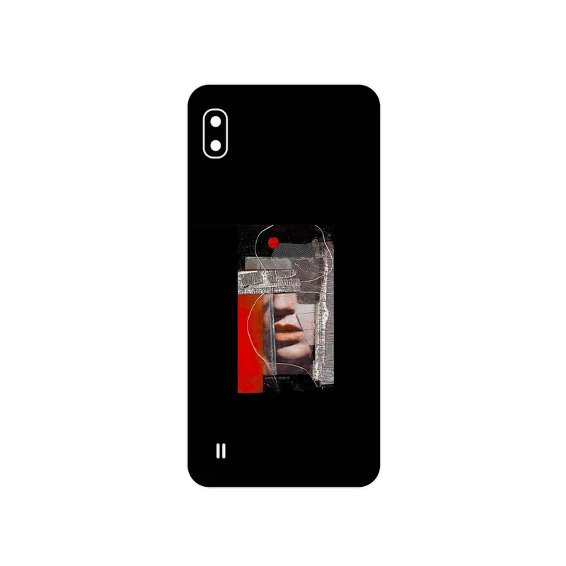 برچسب پوششی ماهوت مدل Collage of Mouth مناسب برای گوشی موبایل سامسونگ Galaxy A10