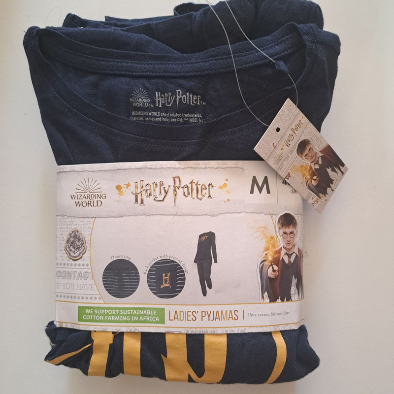 ست تی شرت آستین بلند و شلوار زنانه هری پاتر مدل 2024