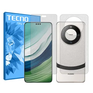 Tecno brand shockproof Matte screen protector glass for Huawei Mate 60 Pro Plus along with the back protector