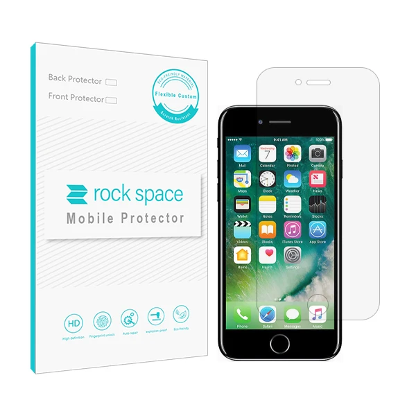 محافظ صفحه نمایش هیدروژل راک اسپیس مدل 180H-01Y مناسب برای گوشی موبایل اپل iPhone 7