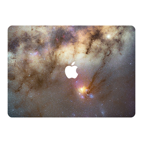 برچسب تزئینی مدل spaceکد 181مناسب برای مک بوک ایر13 اینچ