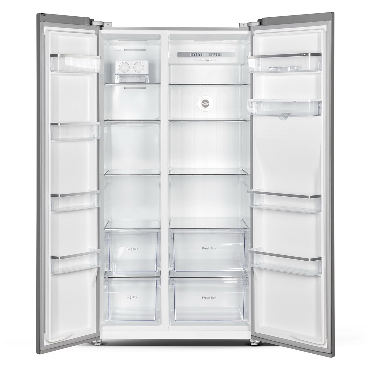 یخچال و فریزر ساید بای ساید 22 فوت تی سی ال مدل TRS-660ESD