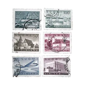 تمبر یادگاری مدل تاریخی فنلاند کد DS4178 مجموعه 6 عددی