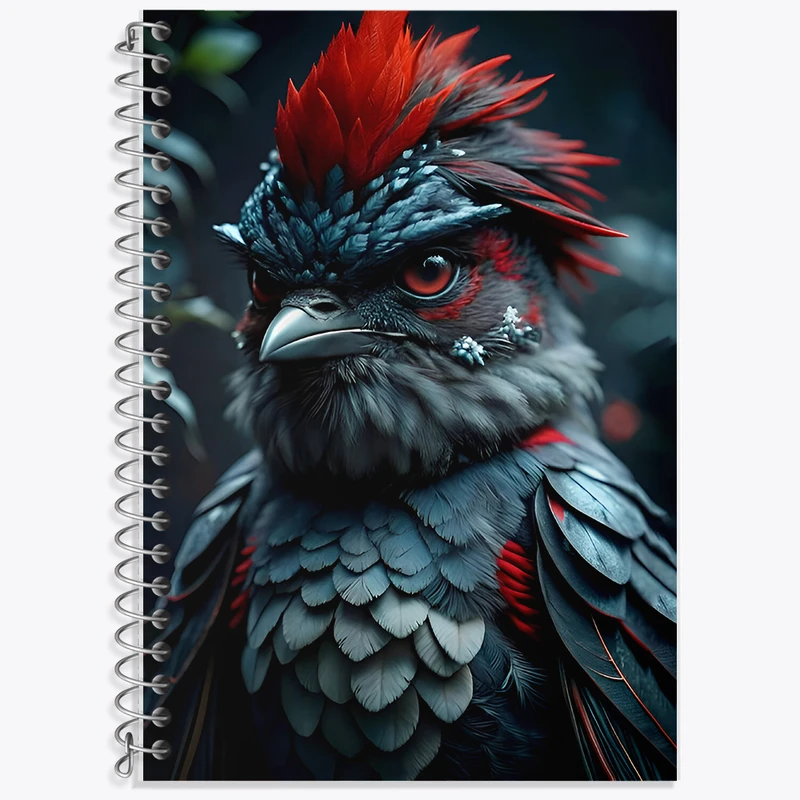 دفتر لغت 50 برگ خندالو طرح پرنده کد F7766