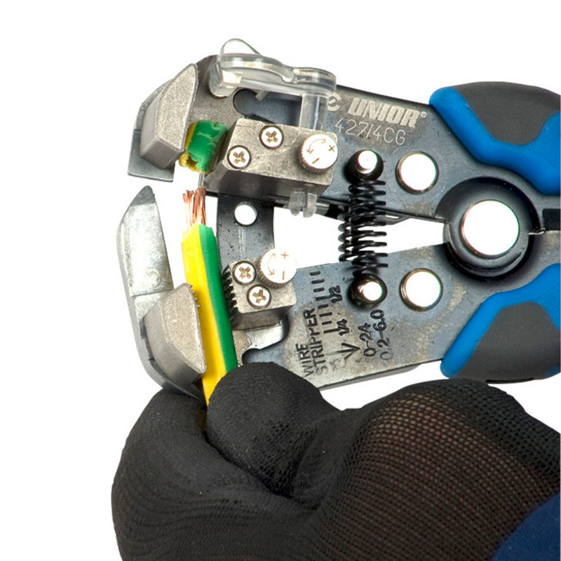 انبر سیم لخت کن اتوماتیک یونیور مدل 427/4CG سایز 8 اینچ