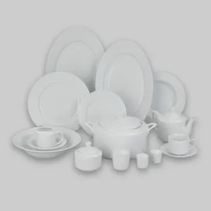 Zarin Iran Radianc White Dinnerware Set 102 Pieces High Grade