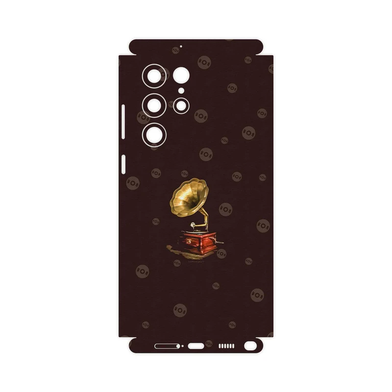 برچسب پوششی ماهوت مدل Gramophone Nostalgia-FullSkin مناسب برای گوشی موبایل سامسونگ Galaxy S22 Ultra 5G