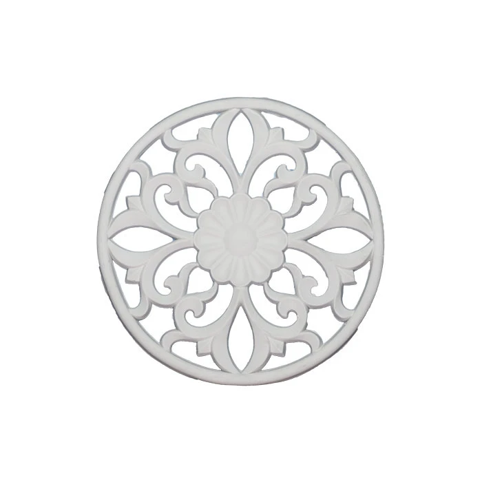 ابزار پیش ساخته مدل گل دایره ای پی وی سی کد 223 بسته 2 عددی