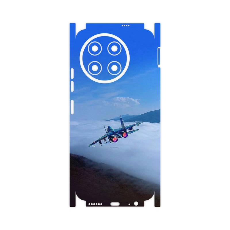 برچسب پوششی ماهوت مدل Fighter plane Su27-FullSkin مناسب برای گوشی موبایل تکنو Spark 30 Pro