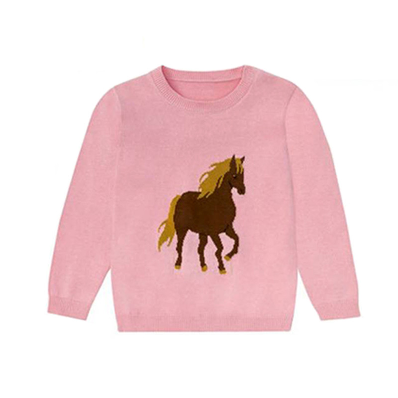 پلیور دخترانه لوپیلو مدل اسبی AT270 پلیور دخترانه لوپیلو مدل اسبی AT270