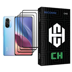 Ricomm CH Glass MIX003 Screen Protector For Xiaomi Redmi K40 Pro Pack Of 3