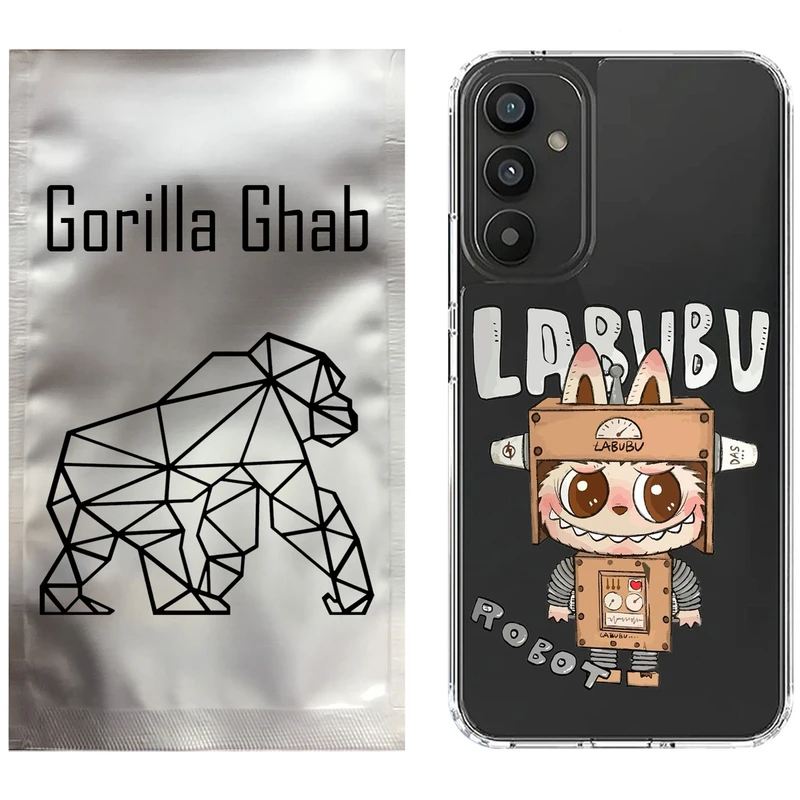 کاور گوریلا قاب مدل CLG کد 121 طرح لبوبو Labubu مناسب برای گوشی موبایل سامسونگ Galaxy A35 / A55