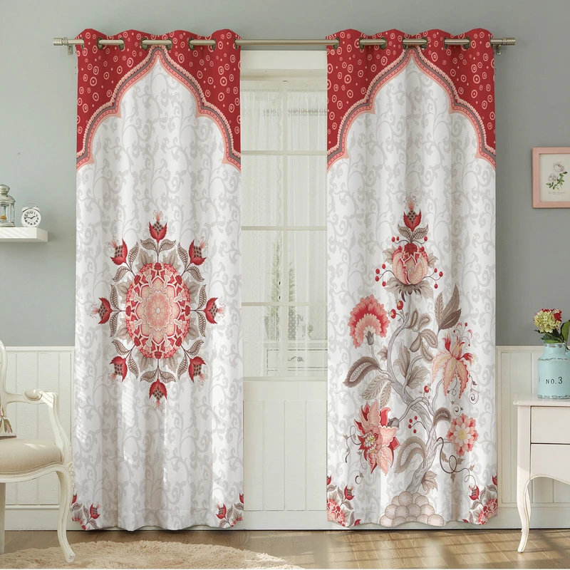 پرده نیروانا طرح مدرن   مدل هازان کد 4915 سایز 140×280 سانتی متر