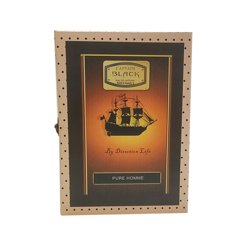 ست ادو پرفیوم مردانه مهمت مدل کاپیتان بلک حجم 100 میلی لیتر