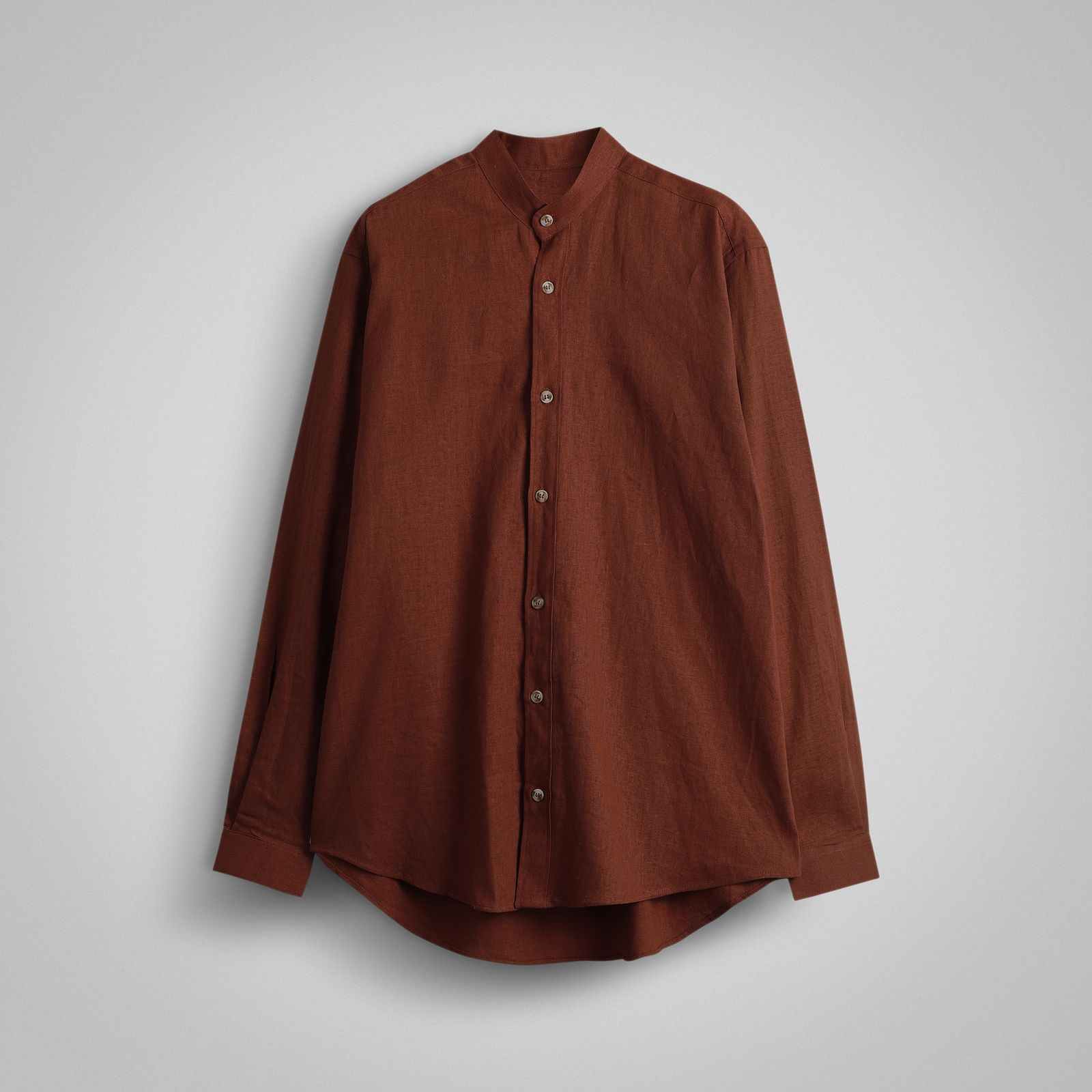 پیراهن آستین بلند یقه ایستاده مردانه فریولی مدل 111252502 - - 1