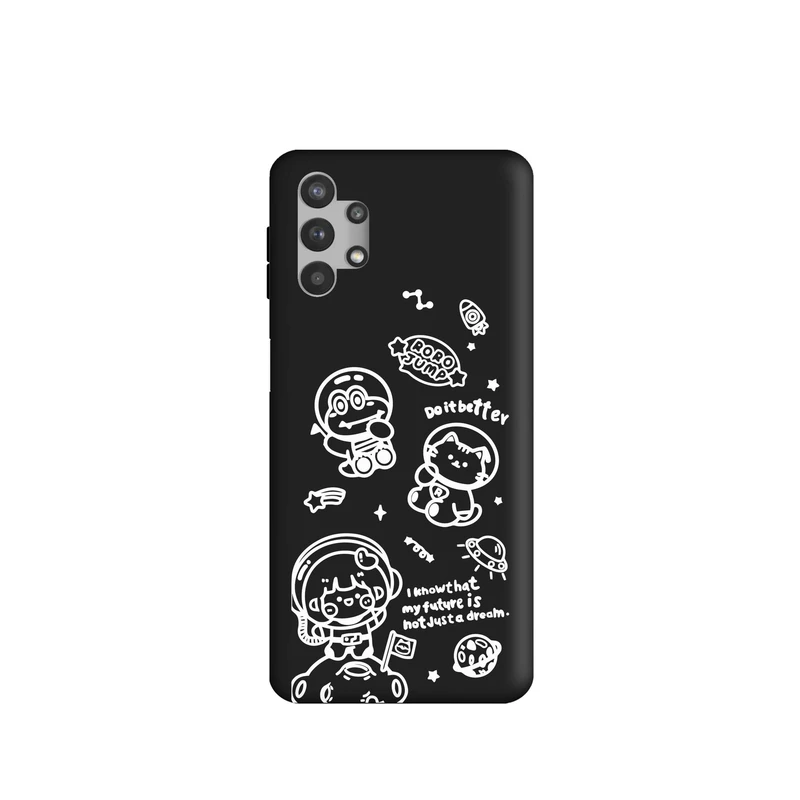 کاور طرح فضایی کهکشانی کد m758 مناسب برای گوشی موبایل سامسونگ Galaxy A32 5G / M32 5G / A13 4G