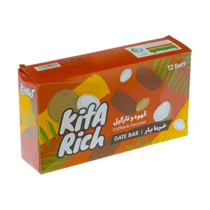 خرما بار کیتاریچ با طعم قهوه و نارگیل - 25 گرم بسته 12 عددی 