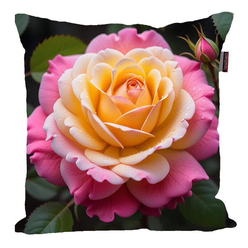 کوسن کودک پاد آفرین مدل گل رز کد 480