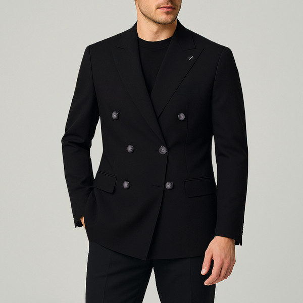 کت تک مردانه آریوان مدل دبل برست کد B011