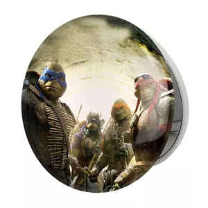آینه جیبی خندالو طرح لاکپشت های نینجا مدل تاشو کد 13222 