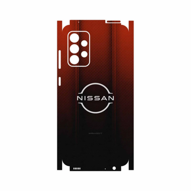 برچسب پوششی ماهوت مدل Nissan-Logo-FullSkin مناسب برای گوشی موبایل سامسونگ Galaxy A72