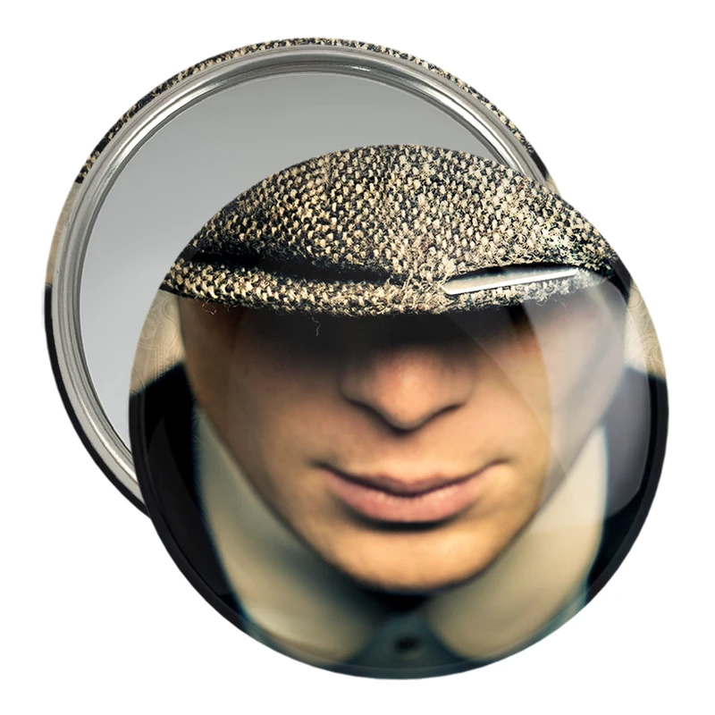آینه جیبی خندالو مدل سریال پیکی بلایندرز Peaky Blinders  کد 3206