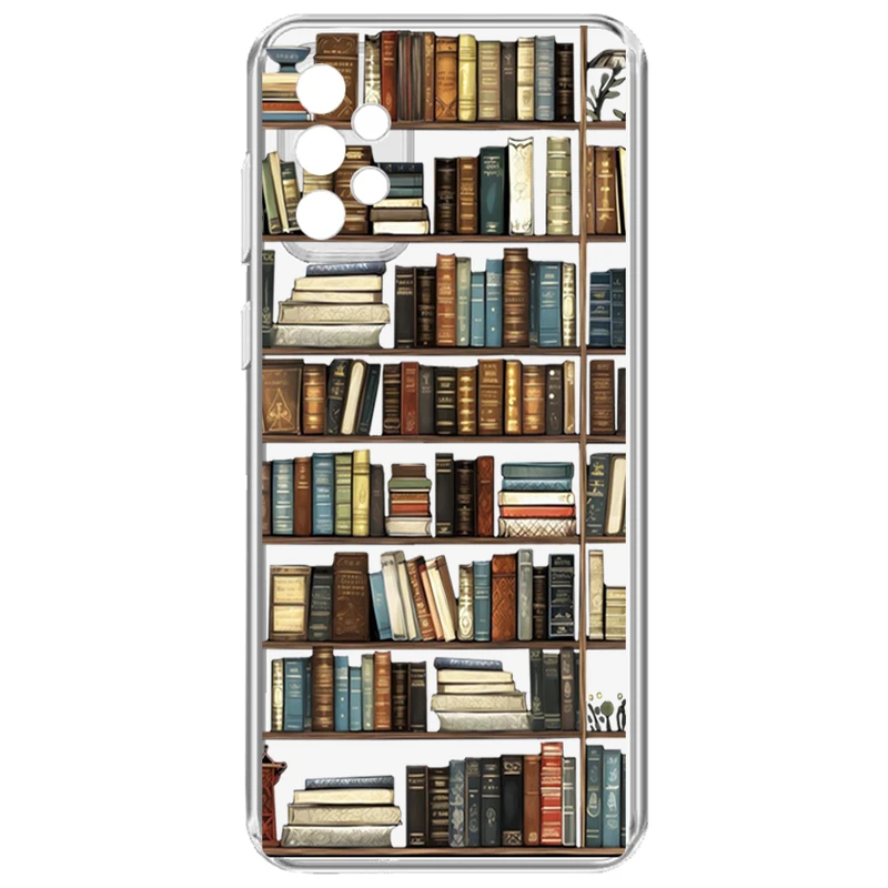 کاور گوشی طرح Library مناسب برای گوشی موبایل سامسونگ Galaxy A73  