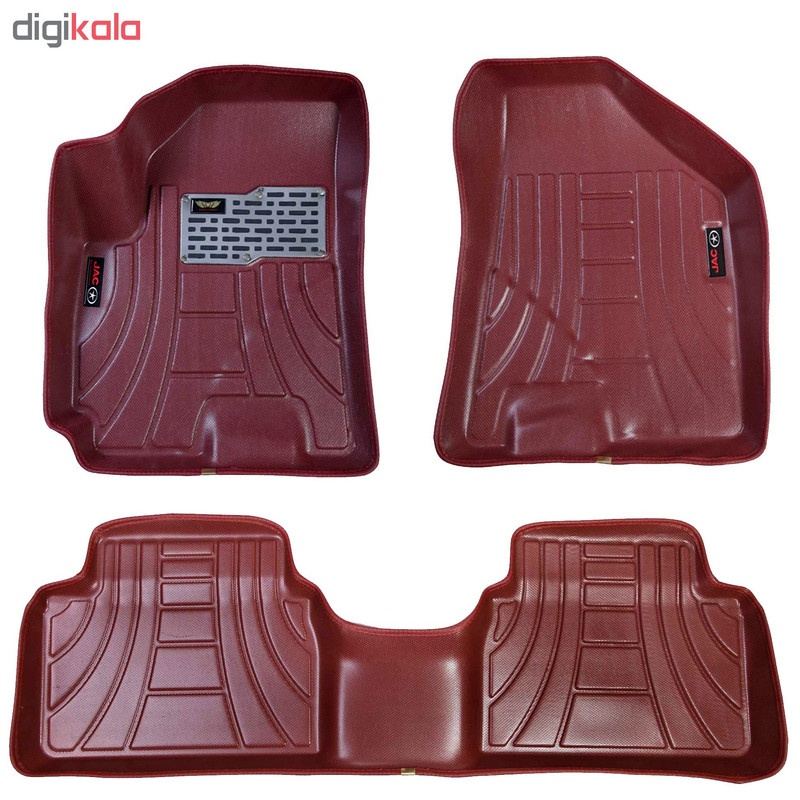 کفپوش سه بعدی خودرو ماهوت مدل اکو مناسب برای جک s5