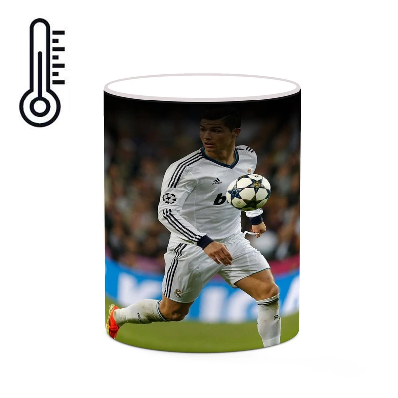ماگ حرارتی کاکتی طرح Ronaldo رونالدو مدل mgh43113