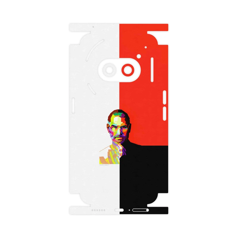 برچسب پوششی ماهوت مدل Collage of Steve Jobs 1-FullSkin مناسب برای گوشی موبایل ناتینگ Phone 2a