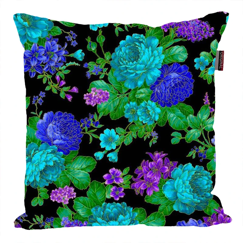 کوسن ناریکو مدل فانتزی طرح گل گلی کد 04856