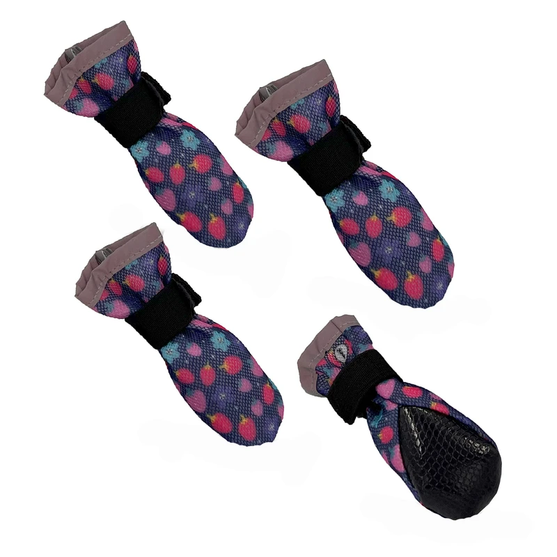 پاپوش سگ تادو طرح تنفسی  کد PT106 سایز 5 بسته 4 عددی