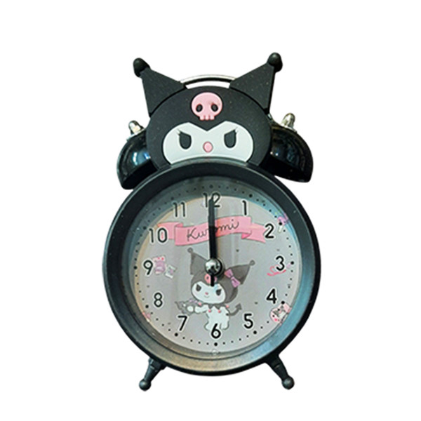 ساعت رومیزی مدل زنگ دار کرومی