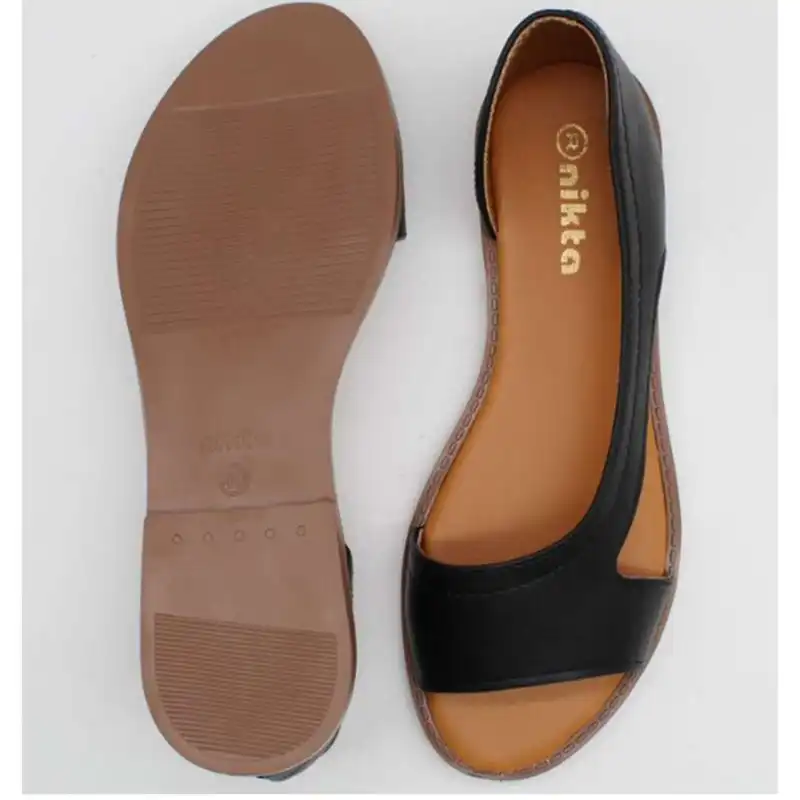 صندل زنانه نیکتا مدل جلو باز