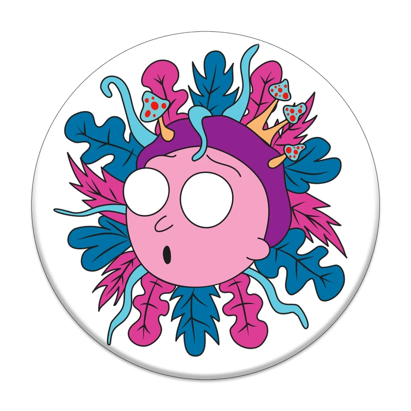 برچسب موبایل مدل Morty مناسب برای پایه نگهدارنده مغناطیسی