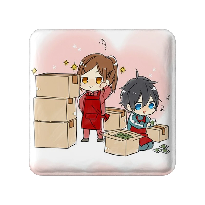 پیکسل خندالو طرح هوری و میامورا انیمه هوریمیا مدل مربعی کد 33664