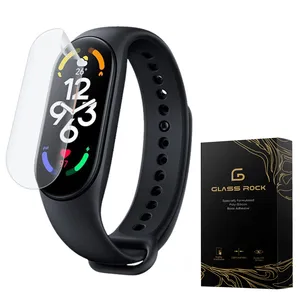 محافظ صفحه نمایش نانو گلس راک مدل WATCHTPU مناسب برای مچ‌ بند هوشمند شیائومی Mi Band 7