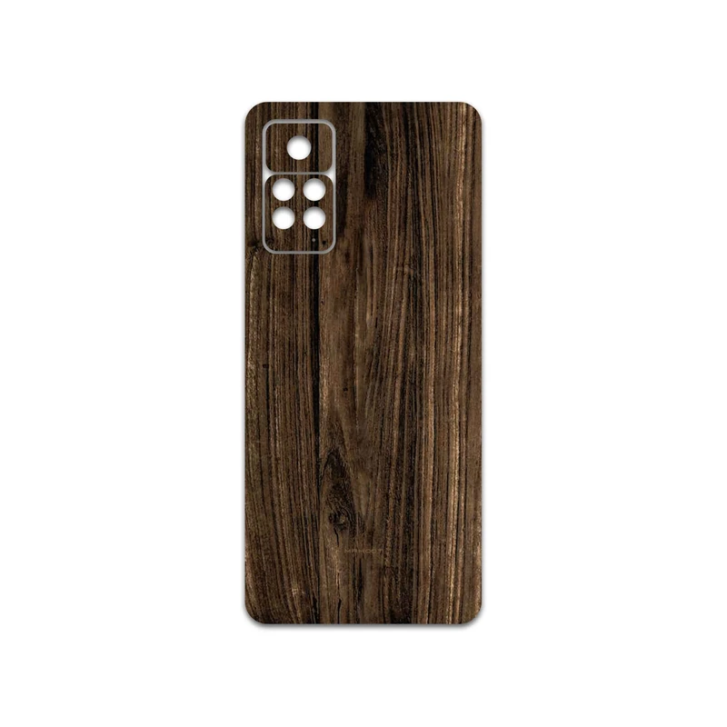 برچسب پوششی ماهوت مدل Dark-Walnut-Wood مناسب برای گوشی موبایل شیائومی Redmi Note 11 Pro
