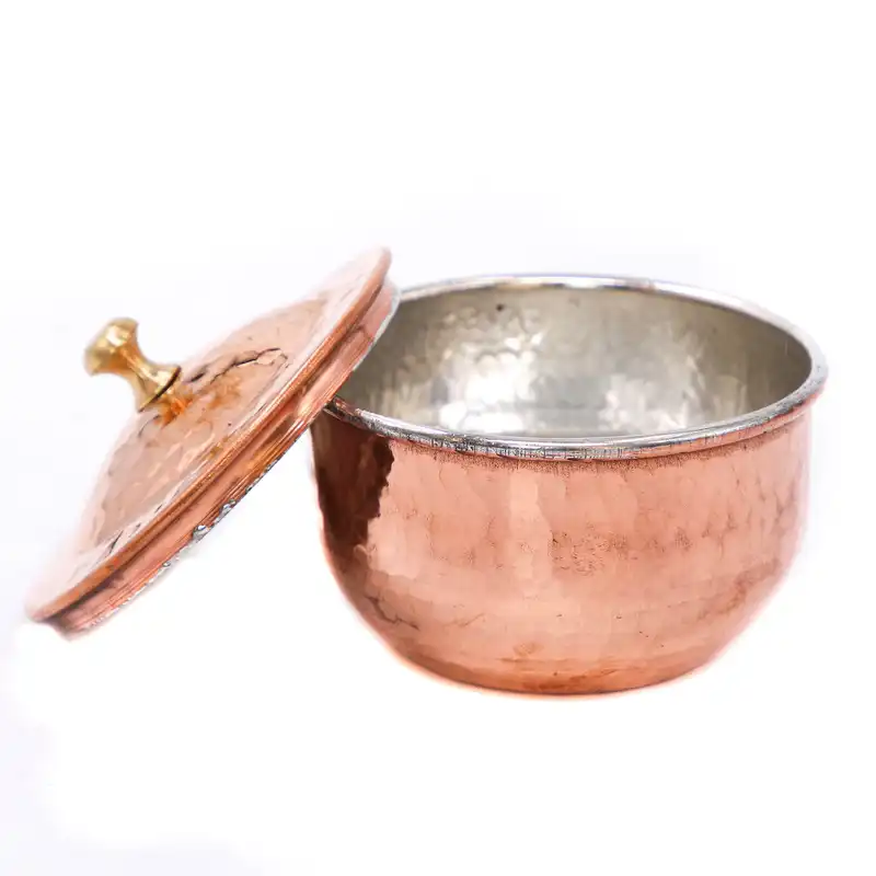 قندان مسی طرح بلوط کد ma132