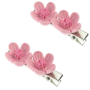 گیره مو زنانه مدل بابونه بسته 2 عددی